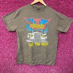 Aerosmith Eat The Rich Album Cover Art Arena Rock Band Tee M Photo 0