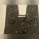 Tinseltown  High Rise Daisy embroidered Mom Jeans Photo 7