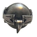 925 Mexico Sterling Silver Photo Ball Pendent 6 Photos Vintage Locket Photo 2