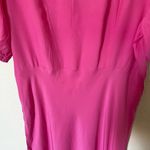 A New Day Pink Puff Sleeve Dress L Photo 7