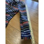 Priina Women Size Large Aztec Western Country Zip Pockets Fringe Full Zip Artsy‎ Photo 6