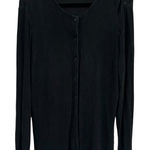 Chico's Travelers Women's Black Snap Button Liquid Knit Cardigan Stretch Medium Photo 0