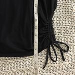 All In Motion Women’s Black Workout Tank with Side Ties Size Medium Photo 3