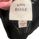 Knox Rose  Black dress with Cutout and sequin Detail women’s large Photo 6