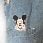 Disney UNLIMITED JERRY LEIGH Vintage Denim Embroidered Jumper Dress LG | EUC Photo 5
