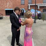 Alyce Paris Pink Sparkly Prom Dress Photo 2