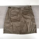 Massini Vintage Y2K  Olive Green Cargo Skirt 100% Cotton Size 10 Photo 1