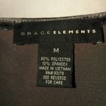 Grace Elements  M Chocolate Velvet Sleeveless Top Photo 1