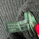 Ralph Lauren Lauren Cable Knit Sweater Dress S Black 3/4 Stretch Preppy Classic Photo 12