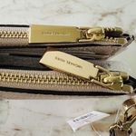 Michael Kors Jet Set Soft Pink Leather Double Zip Wallet Wristlet Photo 5