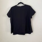 Lane Bryant NWT black peplum hem top▪️size 16 Photo 5
