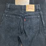 Levi's VNTG Levi’s 550 90s(1996)Classic Black Denim Jeans ASO MADISON BEER SZ 5Long Photo 4