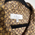 L'Academie  Revolve Tan Chain Oversized Button Down Photo 7