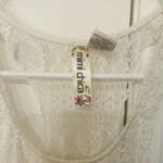 Mimi Chica White Crochet Lace Cropped Tank Photo 1