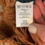 Love Tree NWT -  Color Block Knit V-Neck Raw Hem Sweater Photo 6