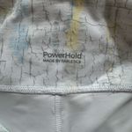 Fabletics Women’s Powerhold High Waisted white/pastel print leggings, Medium Photo 2