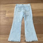 Gap  70s Flare Jeans Women’s 14/32R Distressed Light Blue Coastal Cowgirl Boot Photo 9
