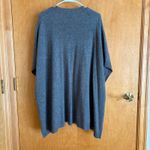 Halogen  Gray 100% Cashmere Open‎ Front Cardigan Sweater One Size Cozy Photo 5