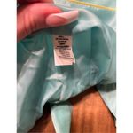 Tahari  Womens Mint Green TRENCH RainCoat Tie Belt Button Lightweight Photo 5