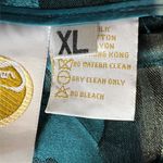 Rising Phoenix Kimono Shirt Jacket 3/4 Sleeves with Loop Over Buttons Gold Size 2X Photo 6