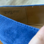 Talbots Cobalt Blue Suede Tassel Pointed Toe Loafer Flats Photo 4
