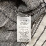 cupio  Striped Cowl Neck Sweater in Gray and White Photo 6