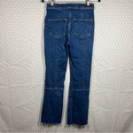 Anthropologie  Pilcro Dark Wash Minimalist High Rise Bootcut Jeans‎ Photo 4