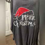Handmade Merry Christmas gray‎ light sweatshirt Photo 1