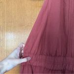 Apiece Apart  Archer Open Back Halter Jumpsuit Burnt Orange Size 4 Photo 3