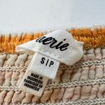 Aerie Striped Smocked Tiered Mini Skirt Yellow White Size Small Y2K Photo 1