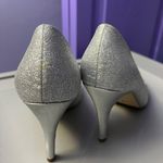 Silver Glittery Heels Size 6 Photo 1