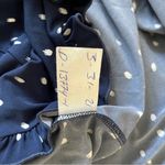 NWT Gilli Blue and White Ruffled Wrap Mini Dress Sample Size S Photo 9