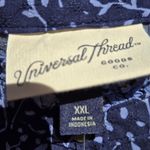 Universal Threads NEW Universal Thread Blue Balloon Long Sleeve Ruffle Cotton Blend Dress XXL Photo 7