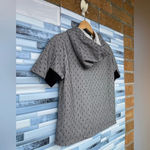 RED VALENTINO TULLE HOODIE SMALL Black Photo 6