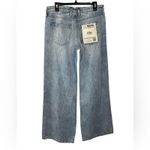 NWT SER.O.YA Fiona Low Rise Wide Leg in Tidal Size 29 Destroyed Distressed Blue Photo 5