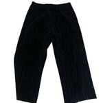 Madewell Women's Black Sheer Pleated Wide-Leg Pants Size S Photo 2