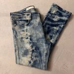Anthropologie  PILCRO Women's Slim Boyfriend Jeans Denim Tie Dye Stretch Size 31 Photo 4