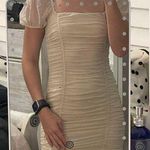 Blu Spero  Blue Lace Dress Photo 4