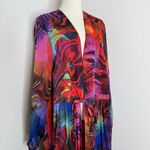 Torrid  Chiffon Tie-Front Pleated Kimono Duster – 4X (NWT) Photo 6