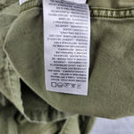 Levi's  Women's Military Shirt Jacket Green Embroidery Size M Medium Photo 8