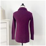 Talbots  Pure Cashmere Sweater Pullover Soft Purple Mock Neck XS Photo 1