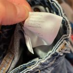 Free People  We the Free Button Fly Wide Leg Raw Hem Cropped Jeans Photo 7