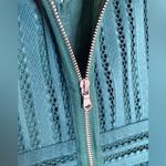 J.Crew cocktail dress teal v neck sz 2 Photo 8