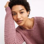 Madewell Open-Stitch Austen Pullover Sweater Sz M Photo 3