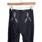 I am gia Black Amina Sheer Pants Sz S Photo 6