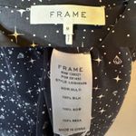 frame denim Frame Diamond Sky Silk Star Print Blouse Photo 6