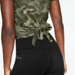 PINK - Victoria's Secret Victoria secret Pink Ultimate Wrap Top Green Camo Size Small Photo 1