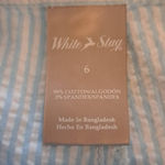 White Stag  Bermuda Seersucker‎ Flat Front Shorts White Blue Striped Size 6 Photo 2