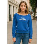 Hollister “Cali Surfers” Blue Sweatshirt Size M Photo 1