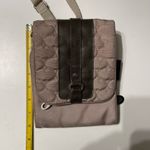 Mosey Life By Baggallini Caster Quilted Crossbody Bag Nylon Organizer Purse Brown Photo 13